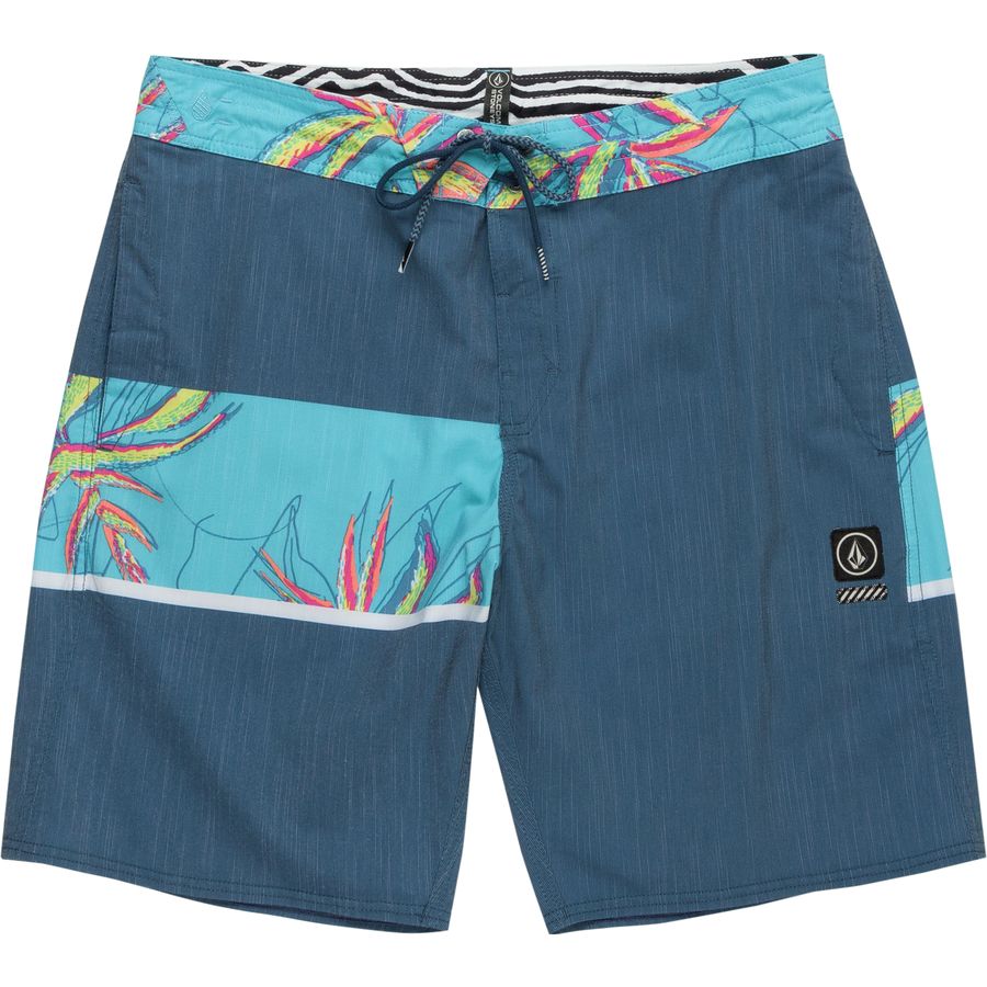 Volcom Herren Badehose Quarta Static Stoney – Schwimm-Slips Mit 4-Wege-Stretch, Praktischen Taschen & Slinger-Verschluss