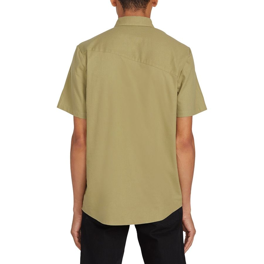Volcom Everett Oxford Short-Sleeve Shirt - Men's | Backcountry.com