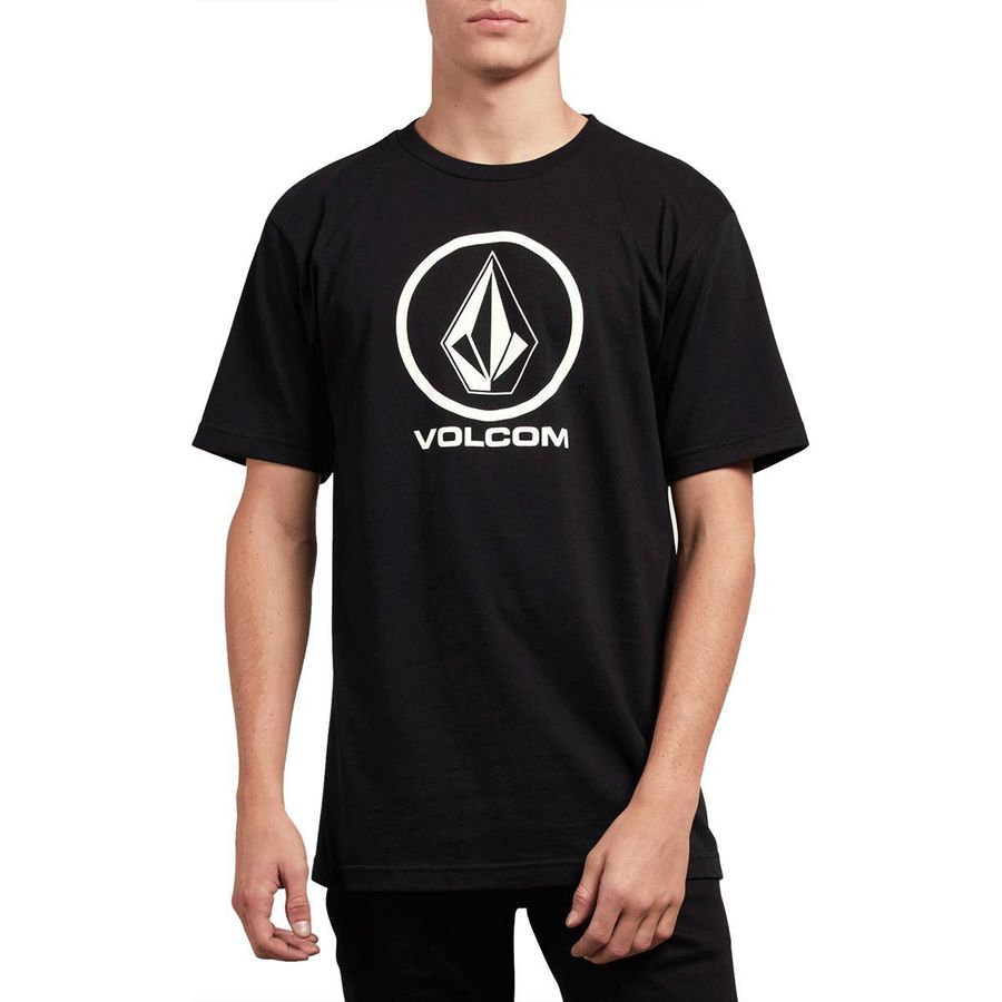 T-shirt Volcom Homme – Gris, Motif Graphique – Taille M – Occasion Très Bon état