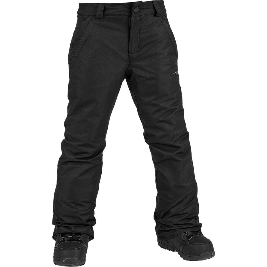 boys black chino pants
