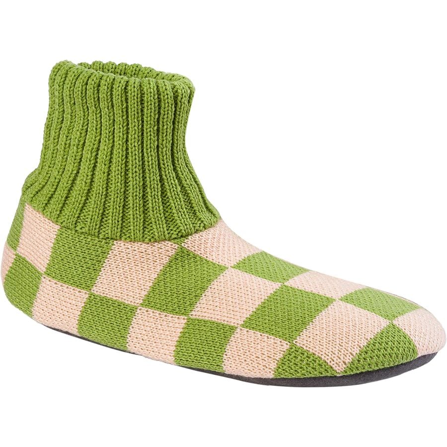 Checkerboard Sock Slippers