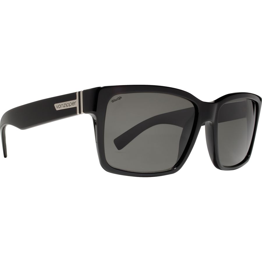 IKON Polarized Replacement Lenses For Von Zipper Elmore Sunglasses - Black, 12% VLT, ANSI Z87.1 High Impact