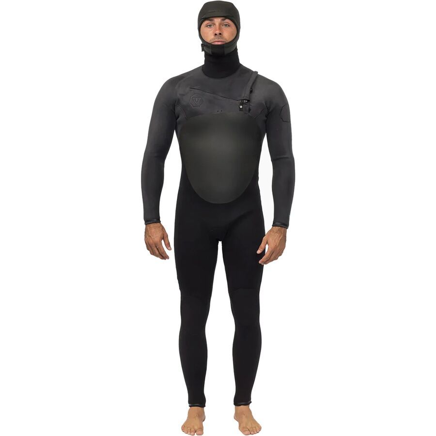 High Seas II 5/4mm Full Hooded Chest Zip Wetsuit - Men's