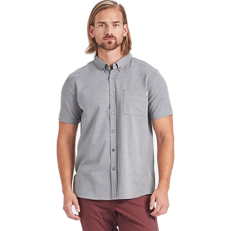 Vuori Bishop Short-Sleeve Button-Up Shirt - Men's - Clothing