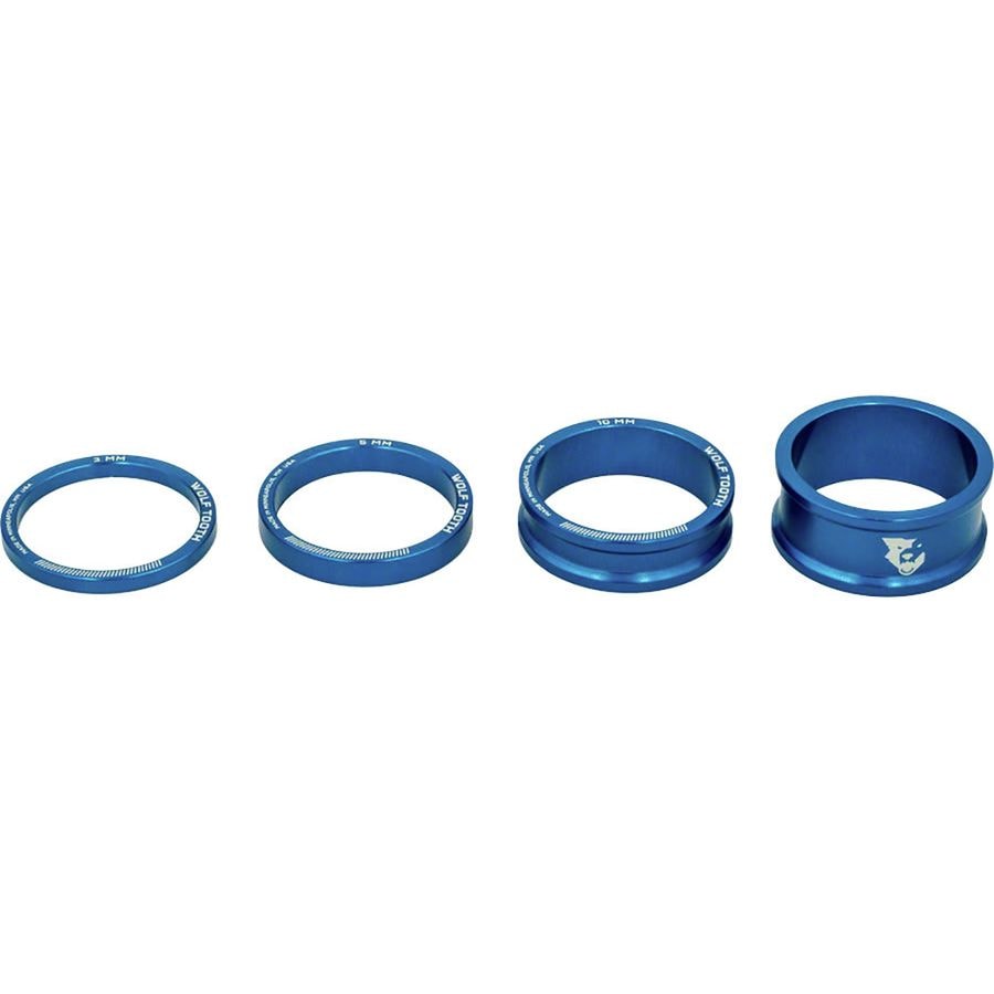 Wolf Tooth Components - Headset Spacer Kit - Blue