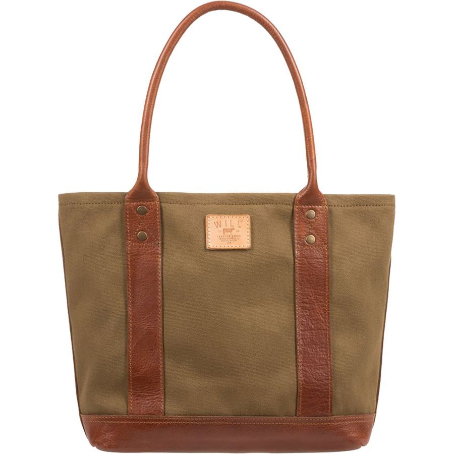 Will Leather Goods Signature Canvas & Leather Everyday Tote Women's
