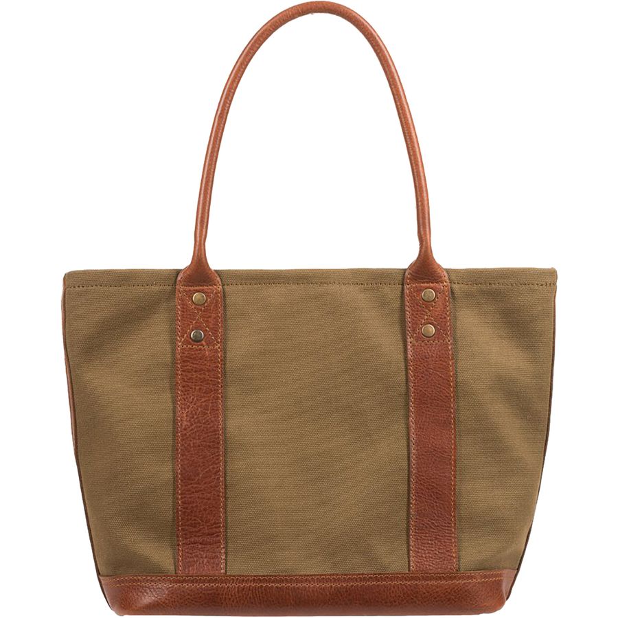 Will Leather Goods Signature Canvas & Leather Everyday Tote Women's