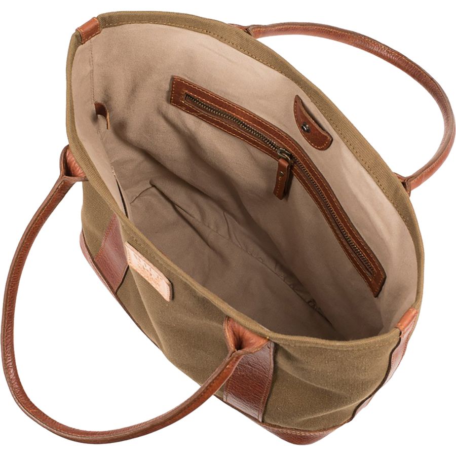 Will Leather Goods Signature Canvas & Leather Everyday Tote Women's