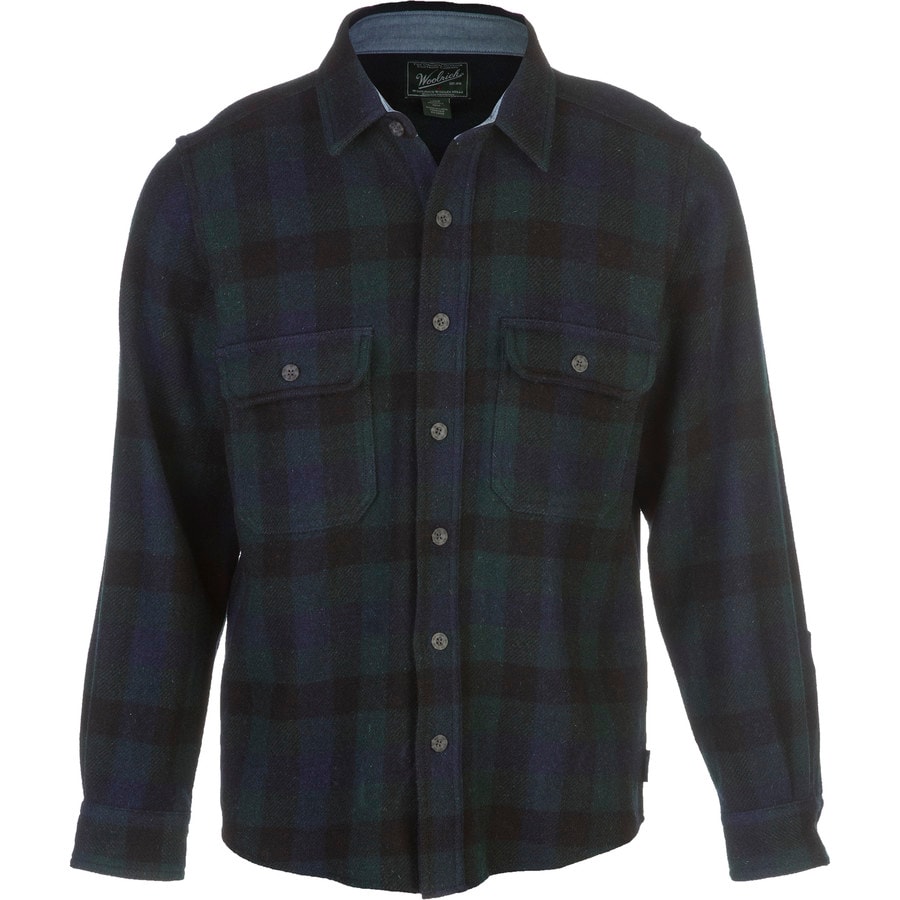 Woolrich Wool Buffalo Flannel Shirt - Men's | Backcountry.com