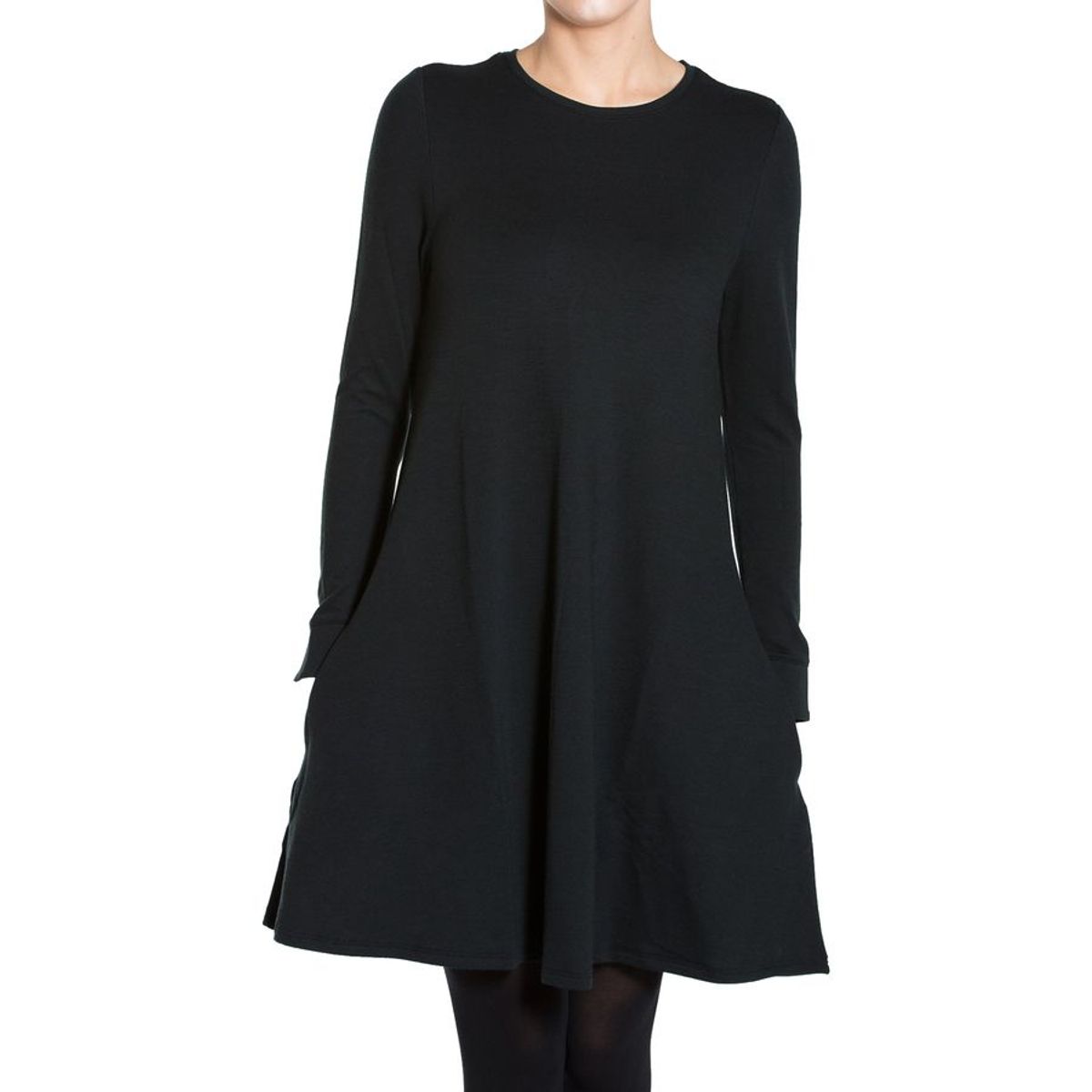 merino wool swing dress