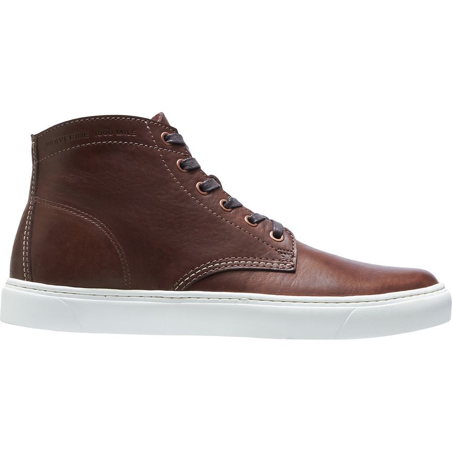 WOLVERINE Unisex-adult Jenson Sneaker - Casual Leather Sneakers Inspired By Classic Work Boots