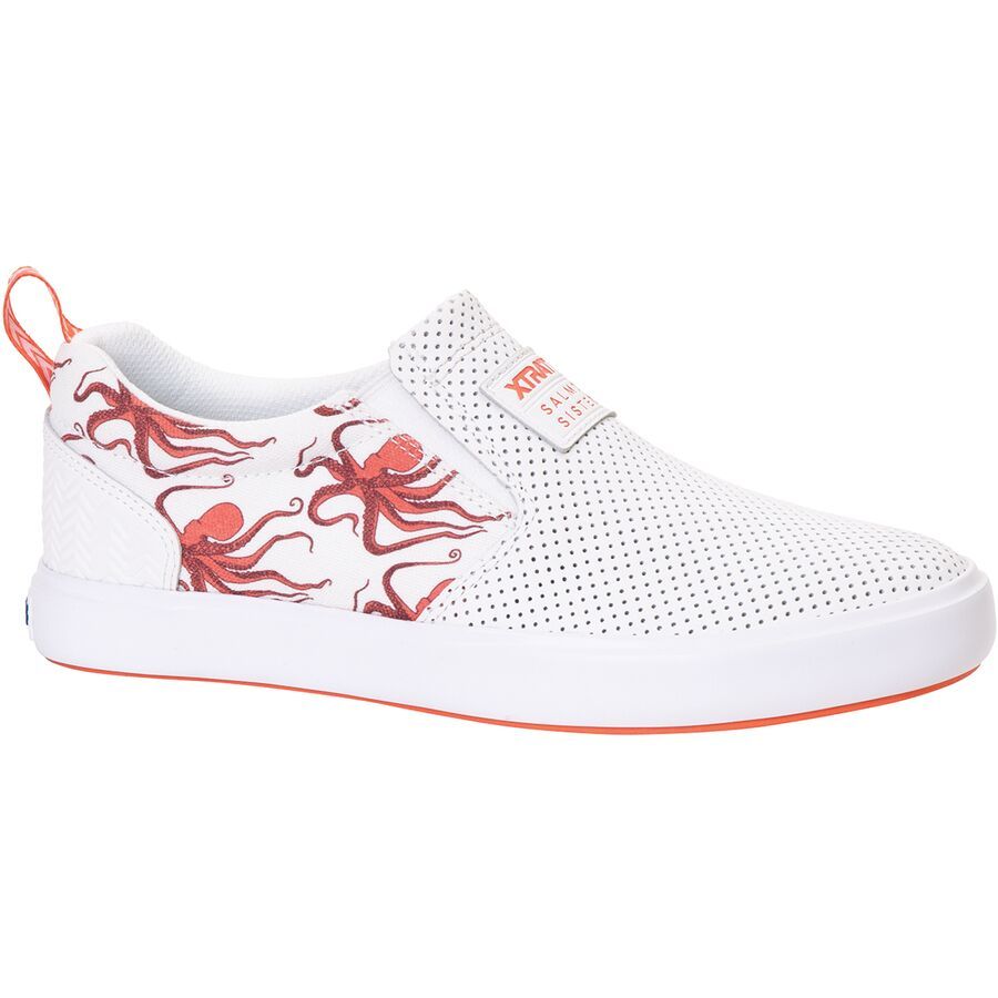 Sharkbyte Salmon Sisters Leather Slip-On Shoe - Women's
