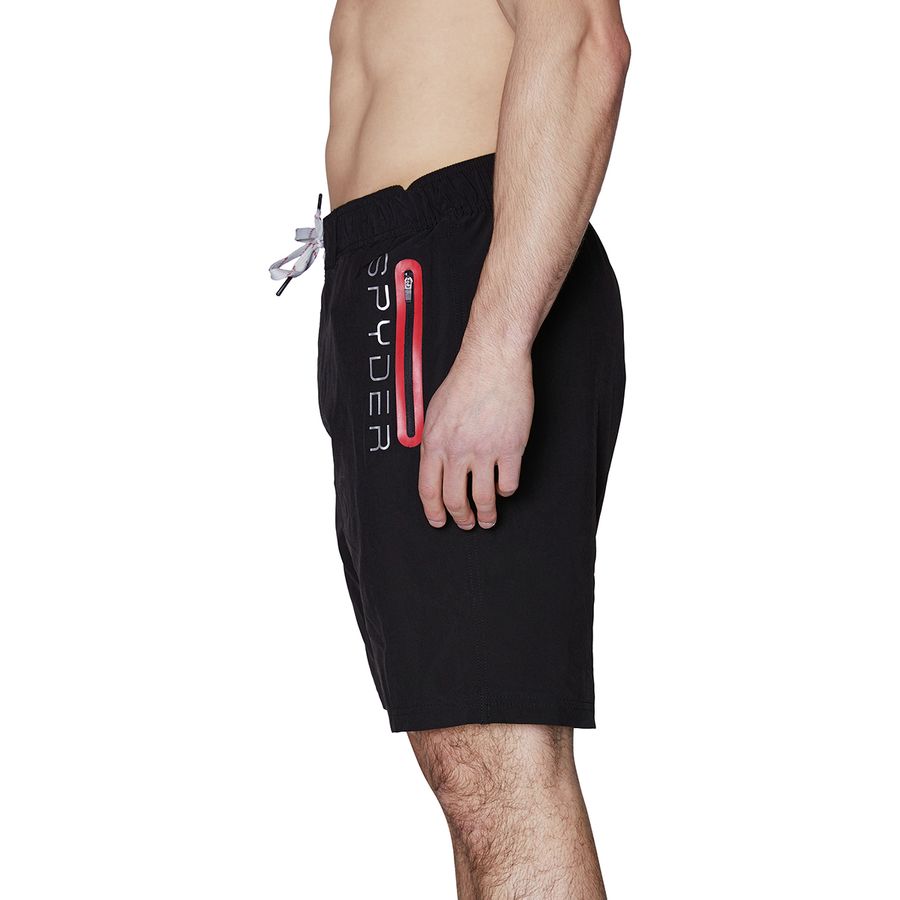 Spyder Swim Hydro Series Eboard Short with Lasercut Pocket Men's