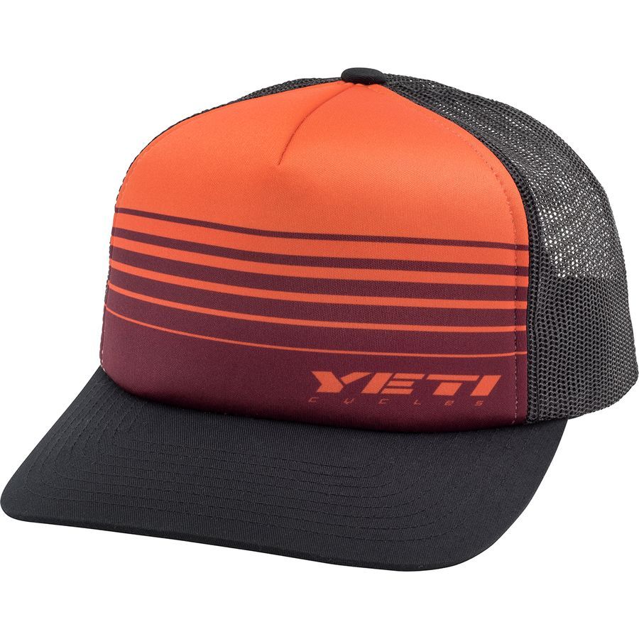 orange yeti hat