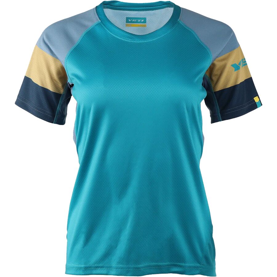 Yeti Cycles - Crest Short-Sleeve Jersey - Women's - Turquoise