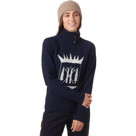 Alps & Meters - Ski Race Knit Monarch Sweater - Women's