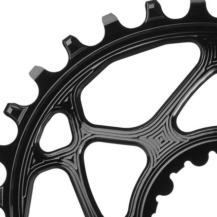 absoluteBLACK - SRAM Oval Direct Mount Traction Chainring