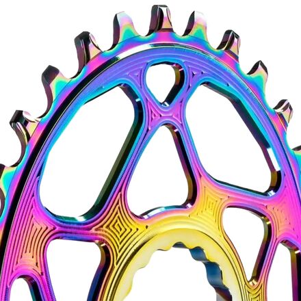absoluteBLACK - PVD Oval Race Face Cinch Direct Mount Chainring