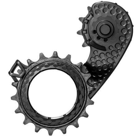absoluteBLACK - HOLLOWcage Oversized Derailleur Pulley Cage for Shimano - Black