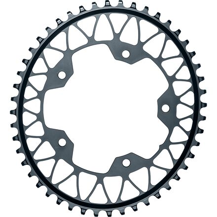 absoluteBLACK - Oval GRAVEL 110BCD 1x Chainring