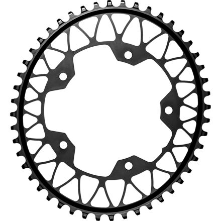 absoluteBLACK - Oval GRAVEL 110BCD 1x Chainring