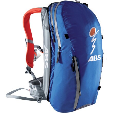 ABS Avalanche Rescue Devices - Vario 18 Ultralight Silver Edition Airbag Backpack