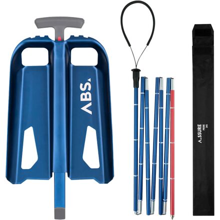 ABS Avalanche Rescue Devices - A.Ssure Set, Shovel + Probe - Multicolor