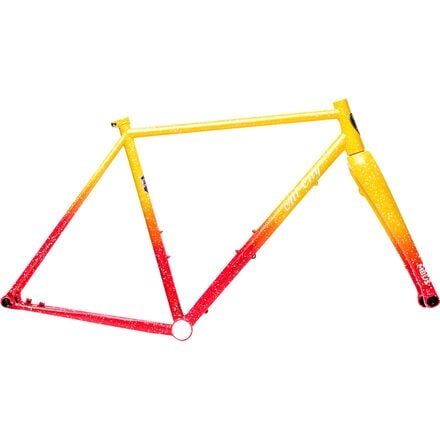 All City Bicycles - Nature Cross Single Speed Frameset - Yellow/Pink