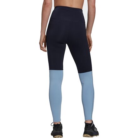 Adidas Outdoor - Multi Tight - Women's - Legend Ink/Ambient Sky