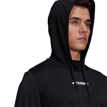 Adidas Outdoor - Sun-Protection Hooded Long-Sleeve Top - Men's