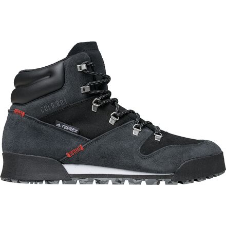 Adidas Outdoor - Terrex Snowpitch C.Rdy Boot - Men's - Core Black/Core Black/Scarlet