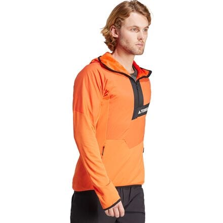Adidas TERREX - Techrock Ultralight 1/2-Zip Hooded Fleece Jacket - Men's
