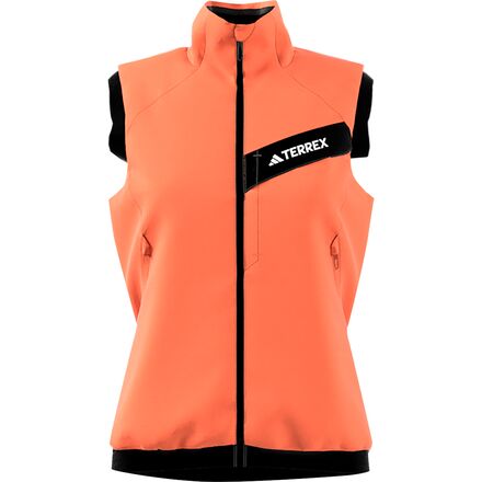 Adidas TERREX - Techrock Stretch Primaloft Vest - Women's - Amber Tint
