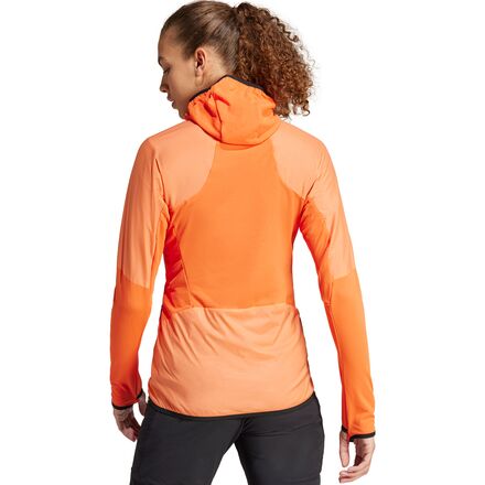 Adidas TERREX - Techrock Ultralight 1/2-Zip Hooded Fleece Jacket - Women's