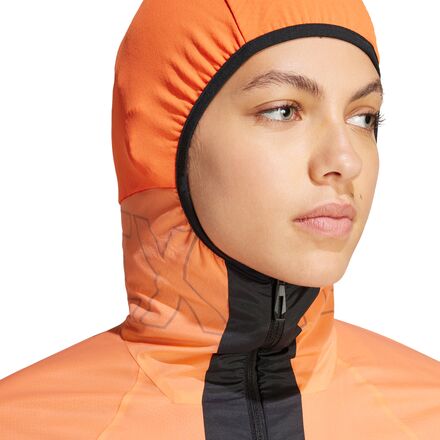 Adidas TERREX - Techrock Ultralight 1/2-Zip Hooded Fleece Jacket - Women's