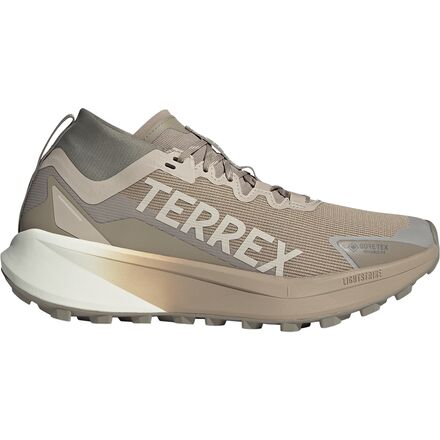 Adidas TERREX - Terrex Agravic GTX Trail Running Shoe - Men's - Blanch Cargo/Alumina/Putty Beige
