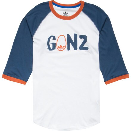 Adidas - Gonz Ringer Raglan T-Shirt - 3/4-Sleeve - Men's