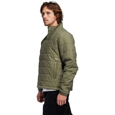 Adidas - Quilted Jacket - Men's - Legacy Green/Feather Grey