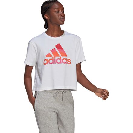 Adidas - Farm Tye-Dye Inspo Cropped Graphic T-Shirt - Women's