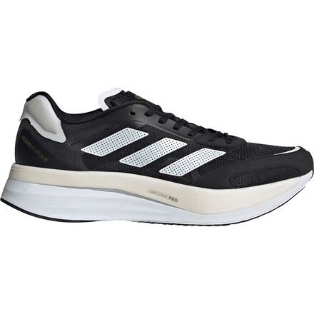 Adidas - Adizero Boston 10 Running Shoe - Men's - Core Black/FTW White/Gold Metallic