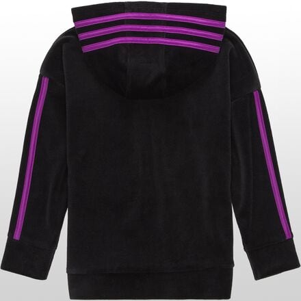 Adidas - 3-Stripe Velour Jacket Set - Toddler Girls'