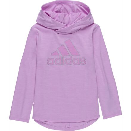 Adidas - Melange Hooded Top - Toddler Girls'