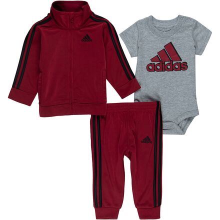 Adidas - Tricot 3-Piece Jacket Set - Infant Boys' - Victory Red