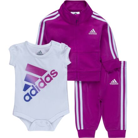 Adidas - Tricot 3-Piece Track Set - Infant Girls'