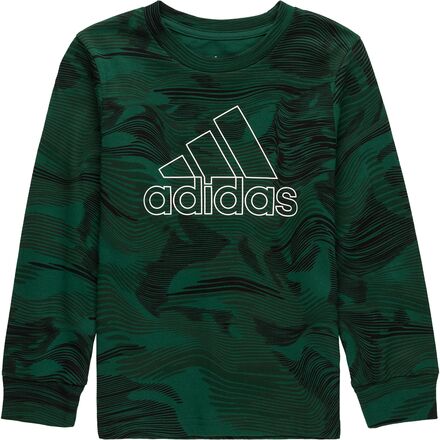 Adidas - Warp Camo Long-Sleeve T-Shirt - Toddler Boys'