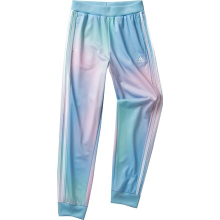 Adidas - AOP Glow Tricot Jogger - Girls' - Clear Sky
