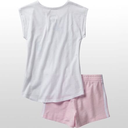 Adidas - Cotton French Terry Short Set - Girls'