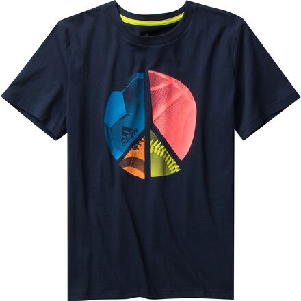 Adidas - Peace Short-Sleeve T-Shirt - Boys' - Collegiate Navy