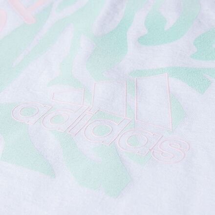 Adidas - Scoop Neck Graphic Short-Sleeve T-Shirt - Girls'