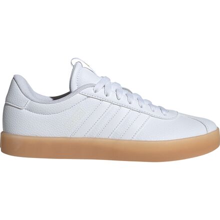 Adidas - VL Court 3.0 Shoe - Women's - Footwear White/Footwear White/Gum 3